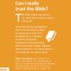Can I really trust the Bible?