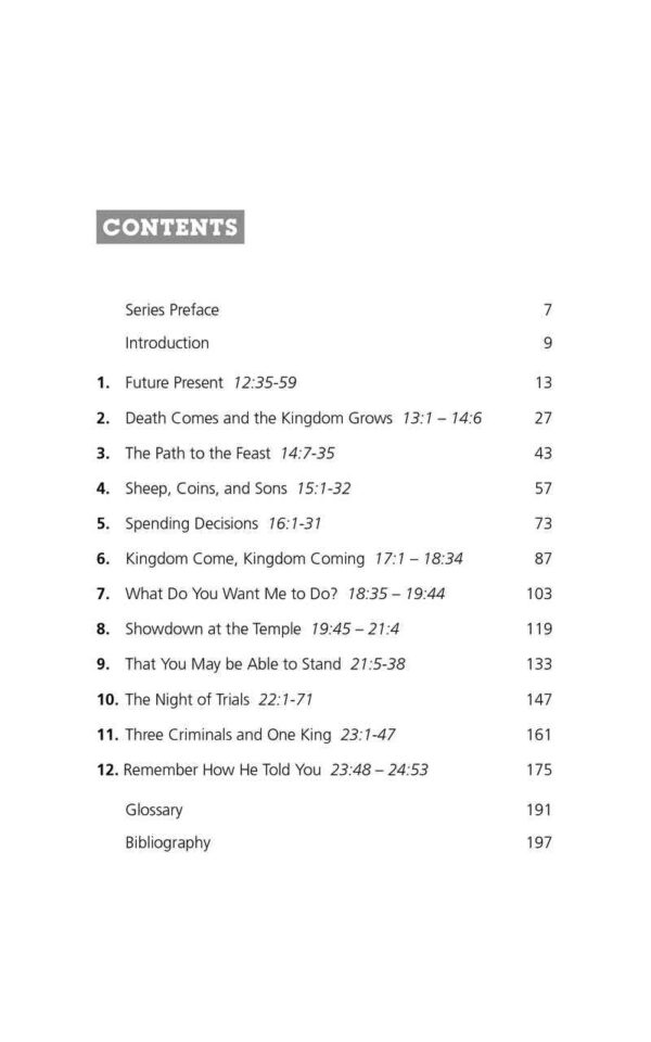 Luke Content Page