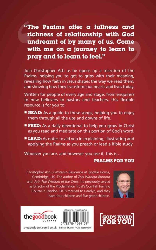 Psalms Back Cover