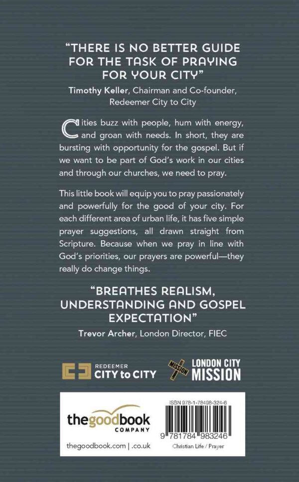 Pray City Back Cover