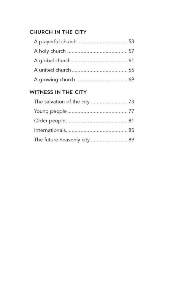 Pray City Content Page