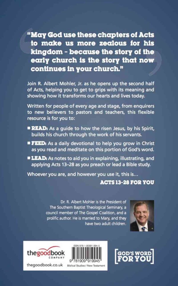 Acts 13-28 For You