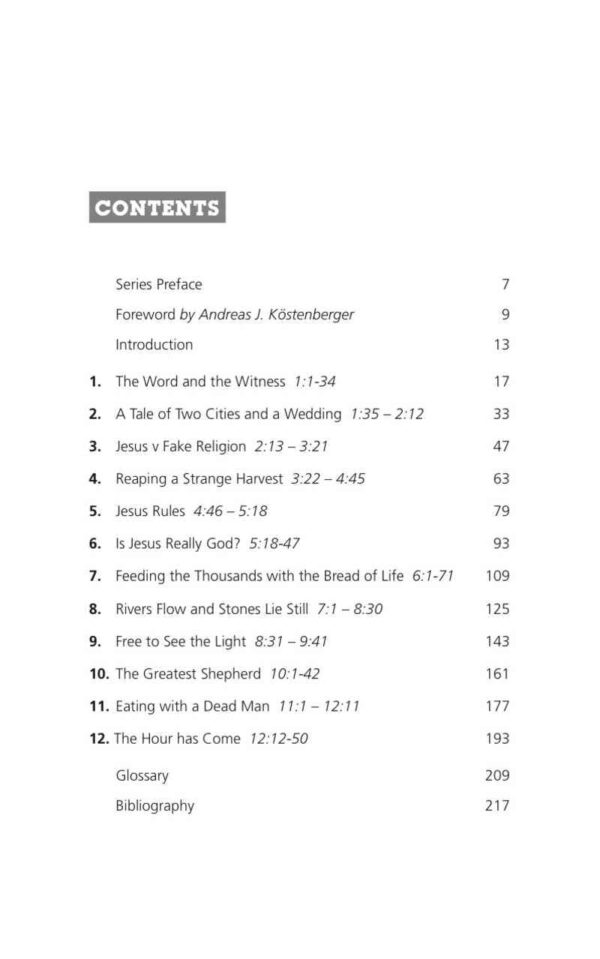 John 1-12 For You