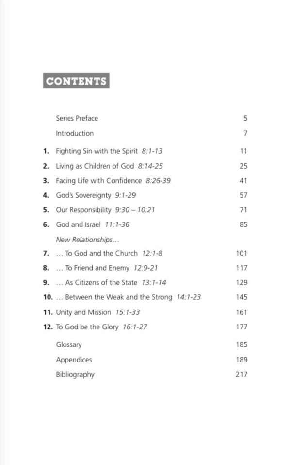 Romans 8-16 For You