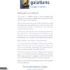 Galatians: Gospel matters