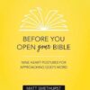 Before You Open Your Bible