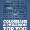 Colossians & Philemon For You