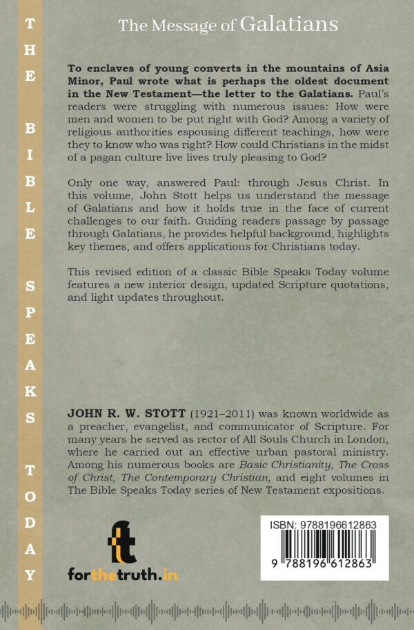 The Message of Galatians