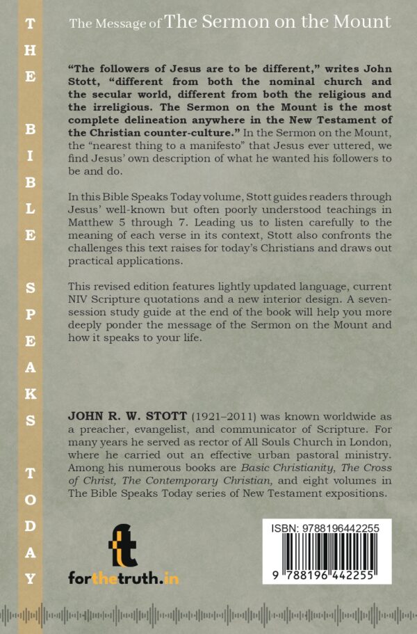 The Message of the Sermon on the Mount