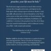 More Than Words: Holiness in a Preacher's Life