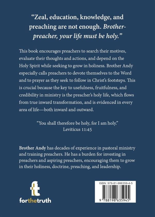 More Than Words: Holiness in a Preacher's Life